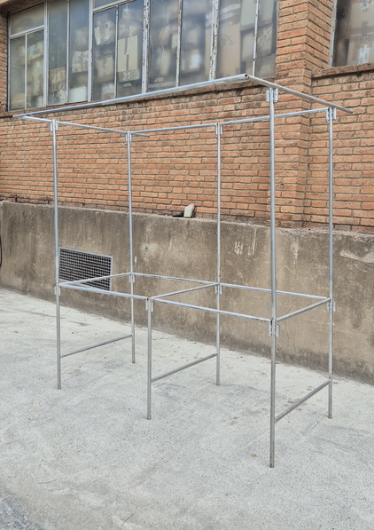 puesto mercado 200x194x122.5 mesa 72x183 toldo 195x123 2u